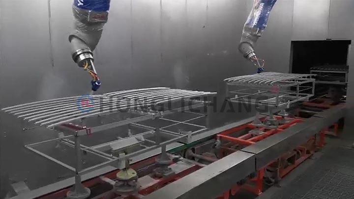 Robot de spray à 6 assi